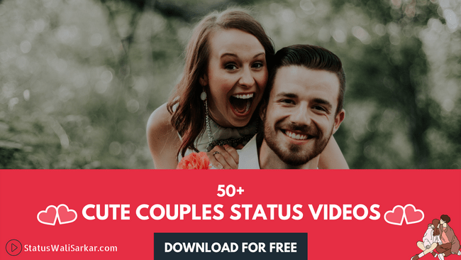 Cute Couples Love Status Video Cover Pic