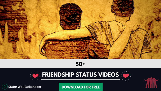 Friendship Status Video Cover Pic